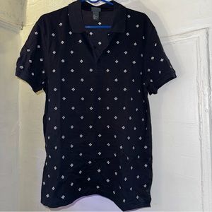 H&M Polo shirt / Navy Blue / Size Large